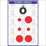 Algarismos Braille  Ó 